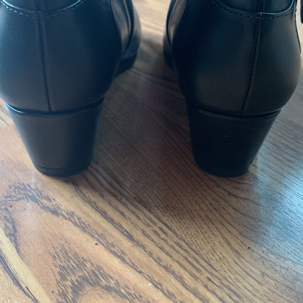 Giani Bernini Women Cherub Wedge Heel Ankle Booties Size US 7.5W Black - Picture 8 of 9